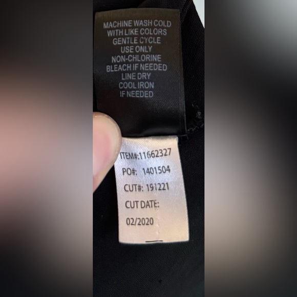 Torrid Women’s 3X Black Cage High Neck Peplum Top Gothic Plus Size Sleeveless - Picture 9 of 9